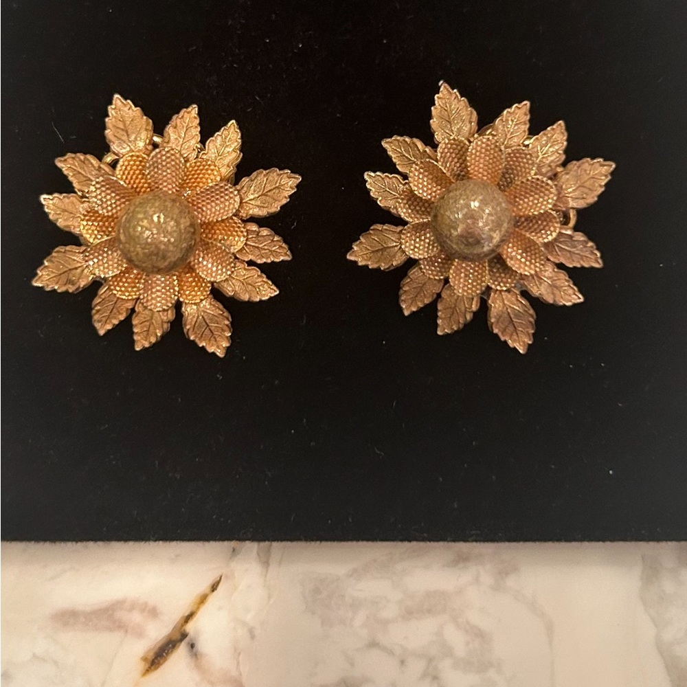 Miriam Haskell Earrings Vintage!